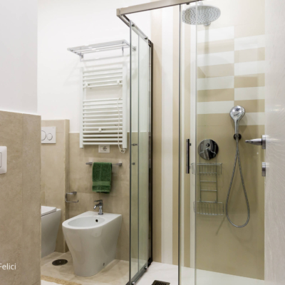 Progetto di redesign per un appartamento a Roma - bagno