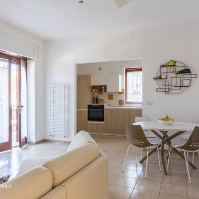 home staging in Puglia - casa in vendita - living e cucina