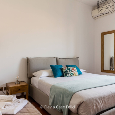 home staging di casa vacanze a Roma - camera