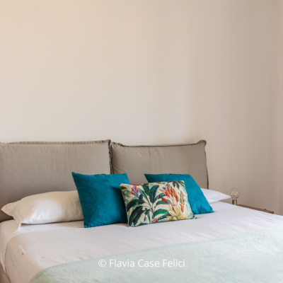 home staging di casa vacanze a Roma - camera