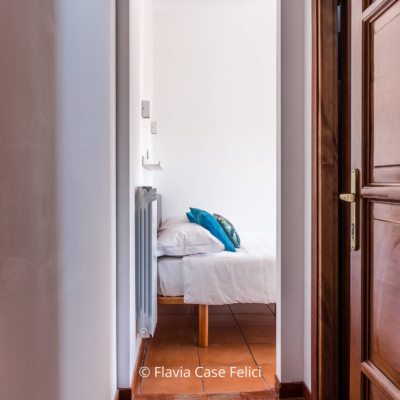 home staging di casa vacanze a Roma - camera