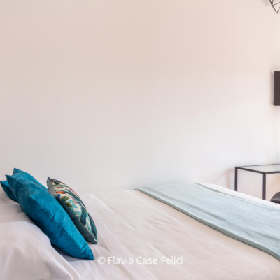 home staging di casa vacanze a Roma - camera