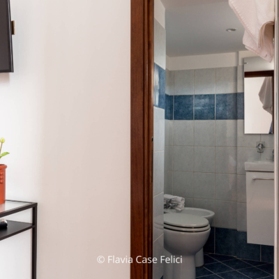 home staging di casa vacanze a Roma - bagno